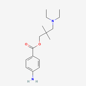 Chemical structure of Dimethocaine