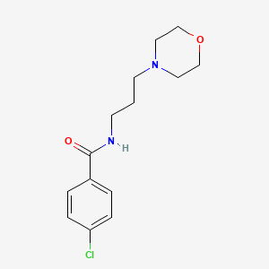 Chemical structure of Eprobemide (LIS 630)