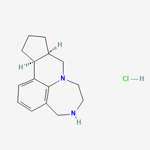 Chemical structure of Vabicaserin Hydrochloride