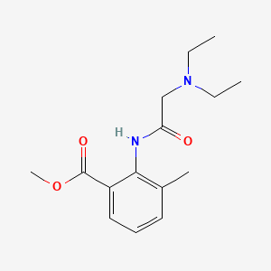Chemical structure of Tolycaine
