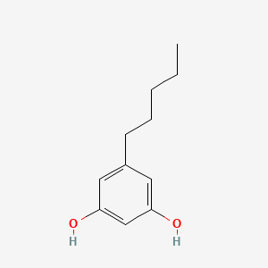 Chemical structure of Olivetol