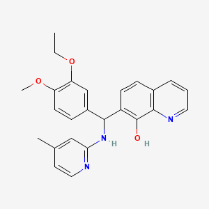 Chemical structure of HQ-415
