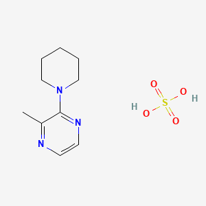 Chemical structure of Modaline sulfate