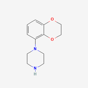 Chemical structure of Eltoprazine