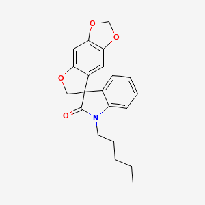 Chemical structure of XEN907
