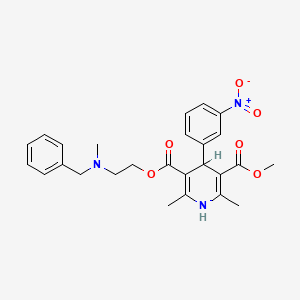Chemical structure of Nicardipine