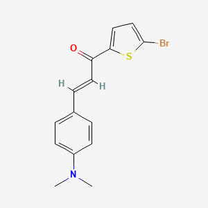 Chemical structure of TB5