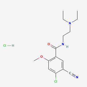 Chemical structure of CGP 25454A