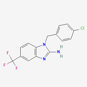 Chemical structure of NS-638