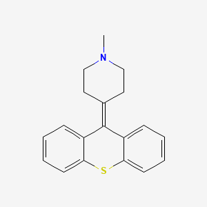 Chemical structure of Pimethixene