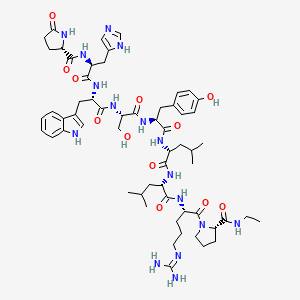 Chemical structure of Leuprelin Acetate