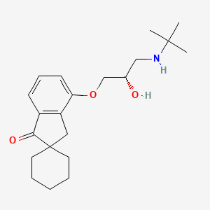 Chemical structure of Spirendolol