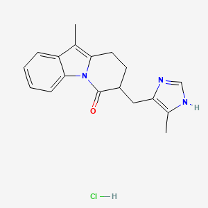 Chemical structure of FK1052 hydrochloride