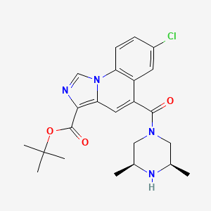 Chemical structure of U-101017 (PNU 101017)