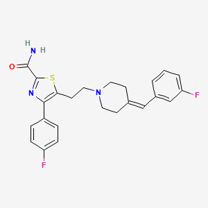 Chemical structure of NRA-0160