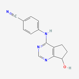 Chemical structure of RS 8359