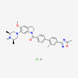 Chemical structure of SB-616234A