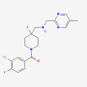 Chemical structure of F-15599