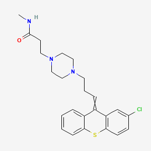 Chemical structure of Clothixamide
