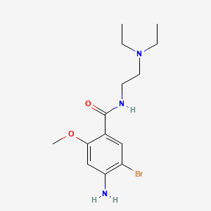 Chemical structure of Bromopride