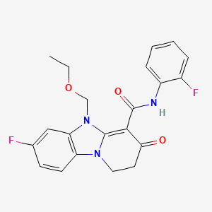Chemical structure of RWJ-51204
