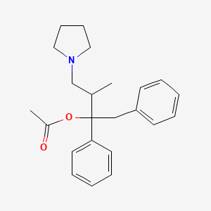 Chemical structure of Pyrrolifene