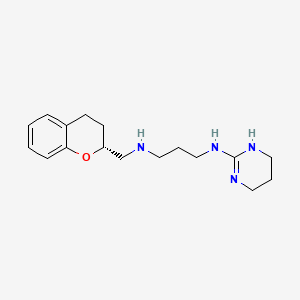 Chemical structure of Alniditan