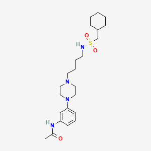 Chemical structure of Naluzotan