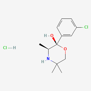 Chemical structure of Radafaxine Hydrochloride