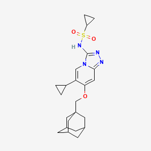 Chemical structure of GNE-131