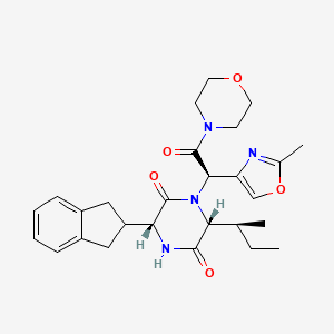 Chemical structure of Retosiban