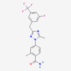 Chemical structure of FTBMT