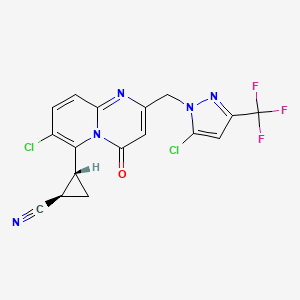 Chemical structure of GNE 5729