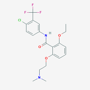 Chemical structure of YF-2