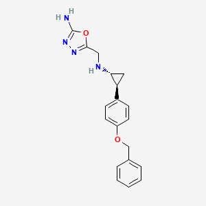Chemical structure of Vafidemstat