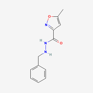 Chemical structure of Isocarboxazid