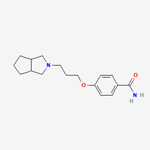 Chemical structure of S 38093