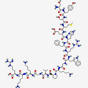 Chemical structure of ACTH 1-17 (α1-17-ACTH)