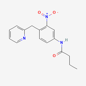 Chemical structure of KW-6055