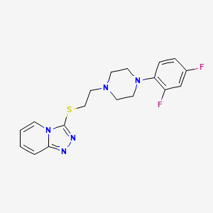 Chemical structure of Ruzadolane