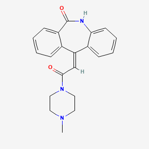 Chemical structure of Darenzepine