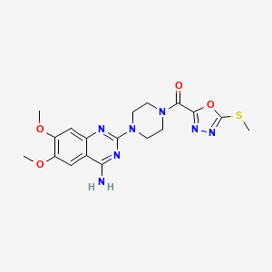 Chemical structure of Tiodazosin
