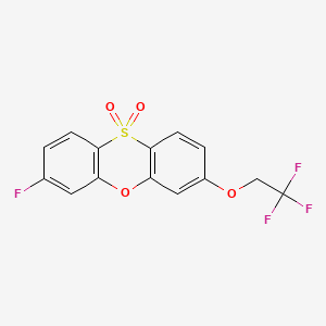 Chemical structure of CX-157