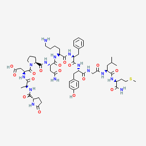 Chemical structure of Physalaemin