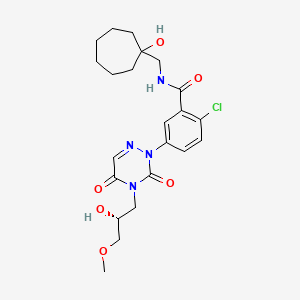 Chemical structure of CE-224535 (PF-04905428)