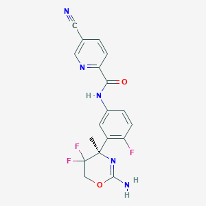 Chemical structure of BACE1-IN-1