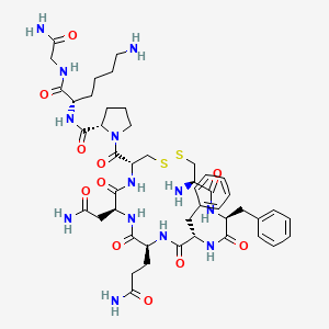 Chemical structure of Felypressin