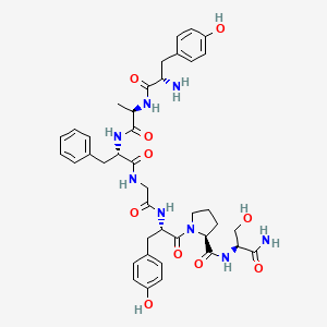 Chemical structure of Dermorphin