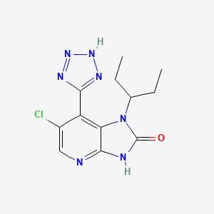 Chemical structure of Neuromuscular-targeting compound 1