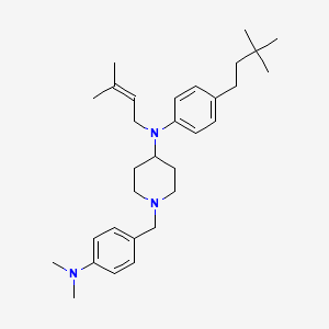 Chemical structure of N-type calcium channel blocker-1